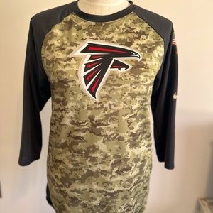 Camo ATL Falcons shirt